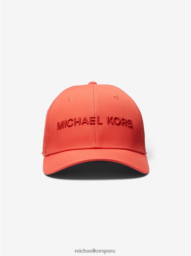 accesorios educacion fisica Michael Kors hombres gorra de béisbol bordada naranja especia 8FX48V3367