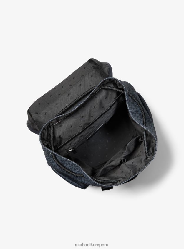 accesorios educacion fisica Michael Kors hombres mochila con logo Hudson admrl/plazul 8FX48V3162
