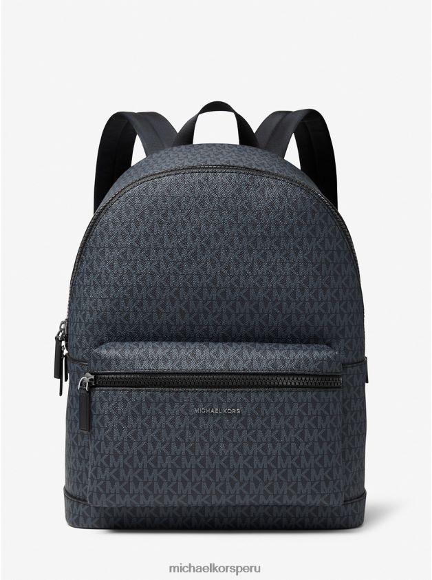 accesorios educacion fisica Michael Kors hombres mochila con logo de cooper admrl/plazul 8FX48V3168