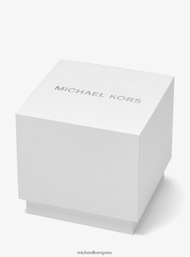 accesorios educacion fisica Michael Kors hombres reloj de pasarela en tono dorado oro 8FX48V3279