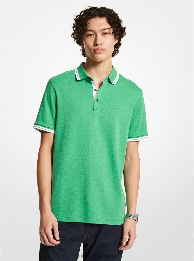ropa educacion fisica Michael Kors hombres polo de algodón greenwich primavera gre calor 8FX48V2903