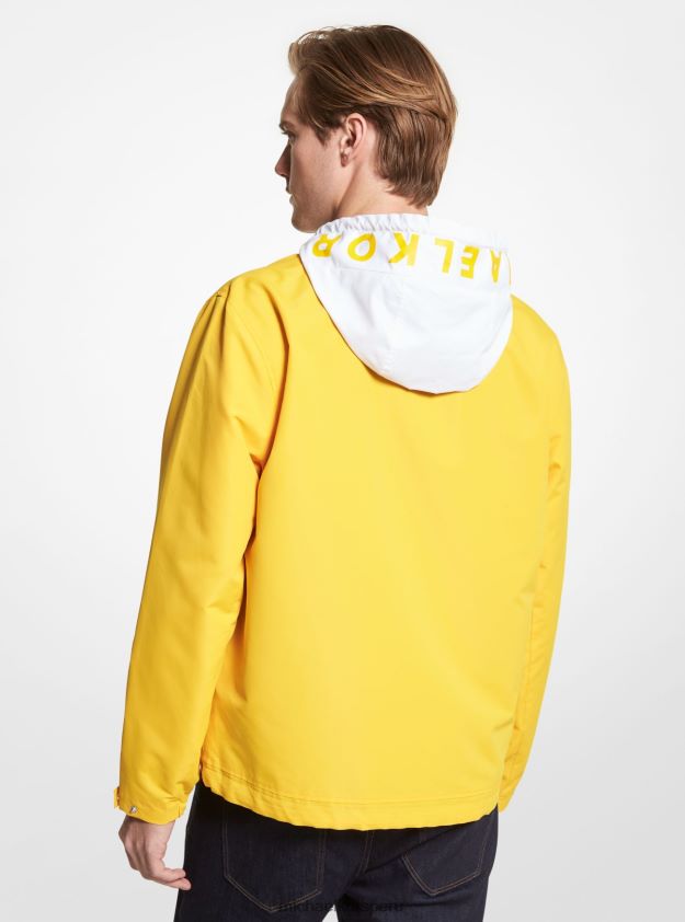 ropa educacion fisica Michael Kors hombres cazadora de Durham amarillo antiguo 8FX48V2825