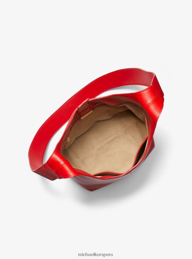 accesorios educacion fisica Michael Kors mujer bolso hobo mediano de piel colección dede amapola 8FX48V3766