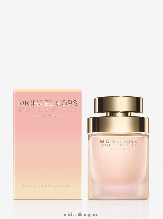 accesorios educacion fisica Michael Kors mujer Wonderlust eau de voyage eau de parfum, 3,4 oz. sin color 8FX48V2725