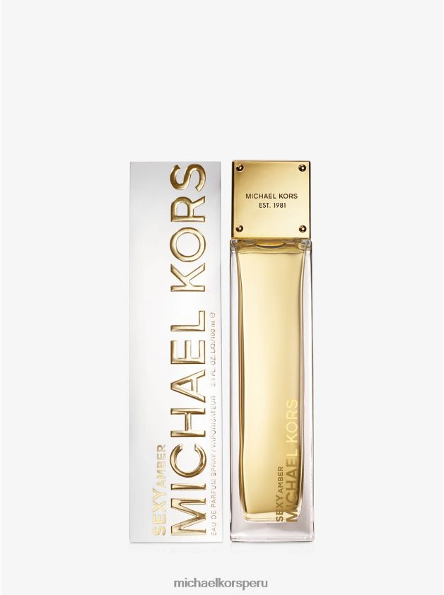 accesorios educacion fisica Michael Kors mujer eau de parfum ámbar sexy, 3,4 oz. sin color 8FX48V2726