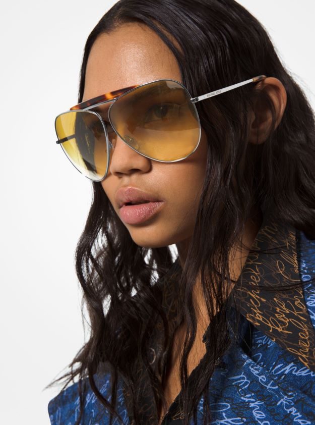 accesorios educacion fisica Michael Kors mujer colección de gafas de sol bleecker marrón/tortuga 8FX48V2661