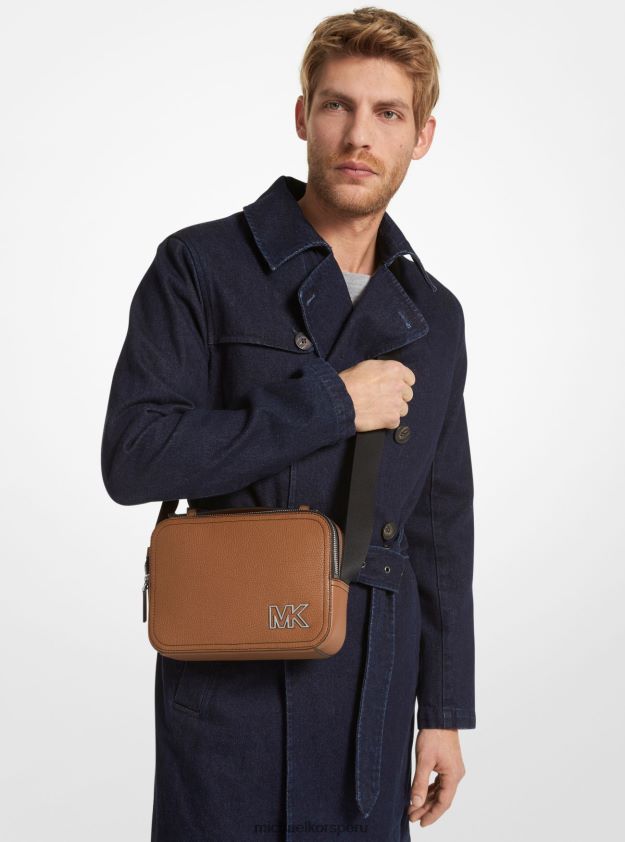 accesorios educacion fisica Michael Kors mujer bandolera Cooper de piel granulada equipaje 8FX48V810