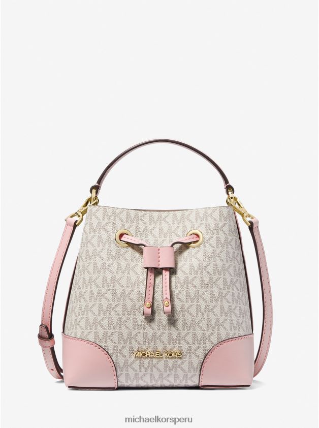 accesorios educacion fisica Michael Kors mujer bolso bombonera mercer pequeño con logo pwd blsh mlt 8FX48V913