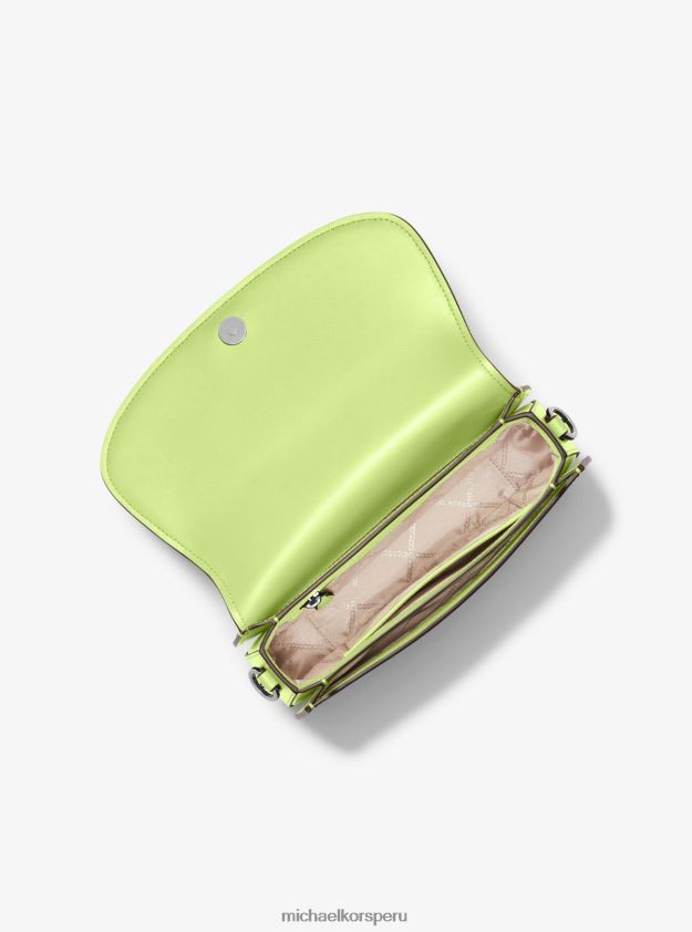 accesorios educacion fisica Michael Kors mujer bolso messenger mila mediano de piel limonada brt 8FX48V660