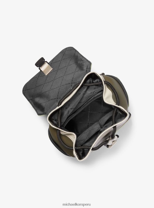 accesorios educacion fisica Michael Kors mujer mochila kent de nailon con logo jacquard es sabio 8FX48V789