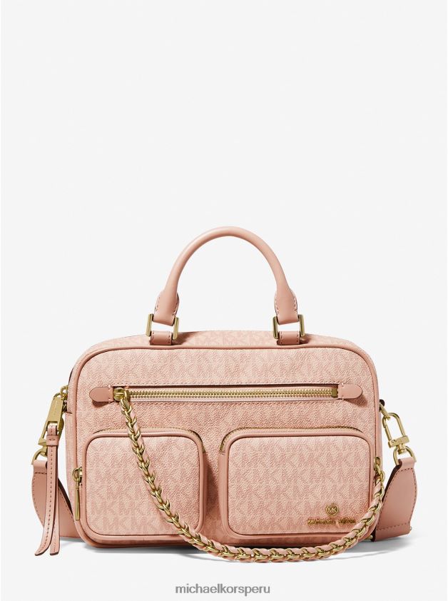 accesorios educacion fisica Michael Kors mujer bolso messenger elliot mediano con logo ballet 8FX48V1487