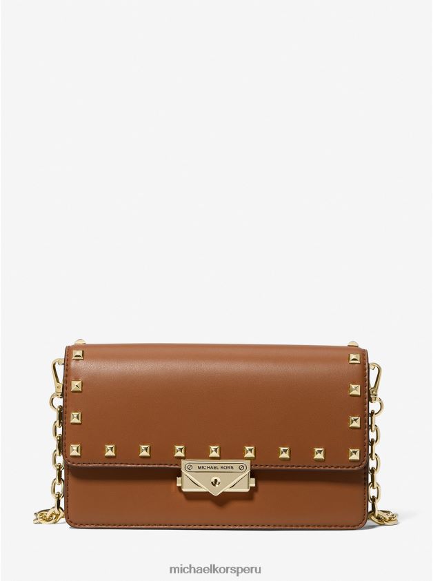 accesorios educacion fisica Michael Kors mujer bolso de mano cece mediano de piel sintética con tachuelas equipaje 8FX48V1580