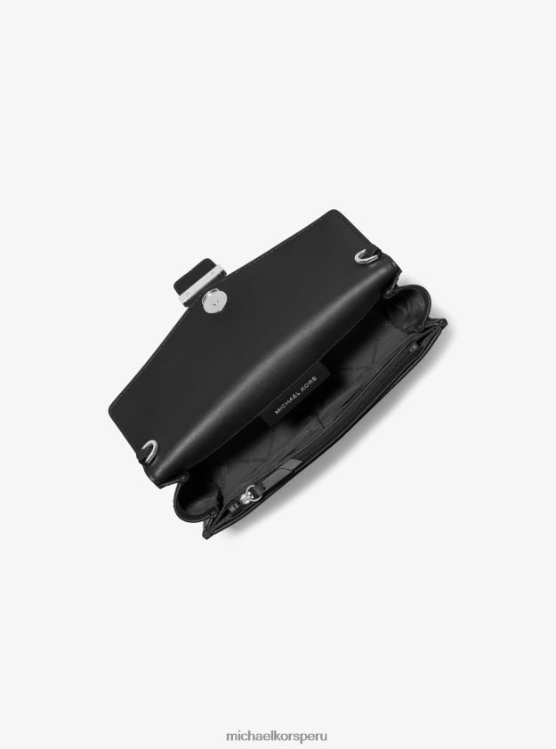 accesorios educacion fisica Michael Kors mujer bolso de mano Penélope mediano de piel negro 8FX48V1518