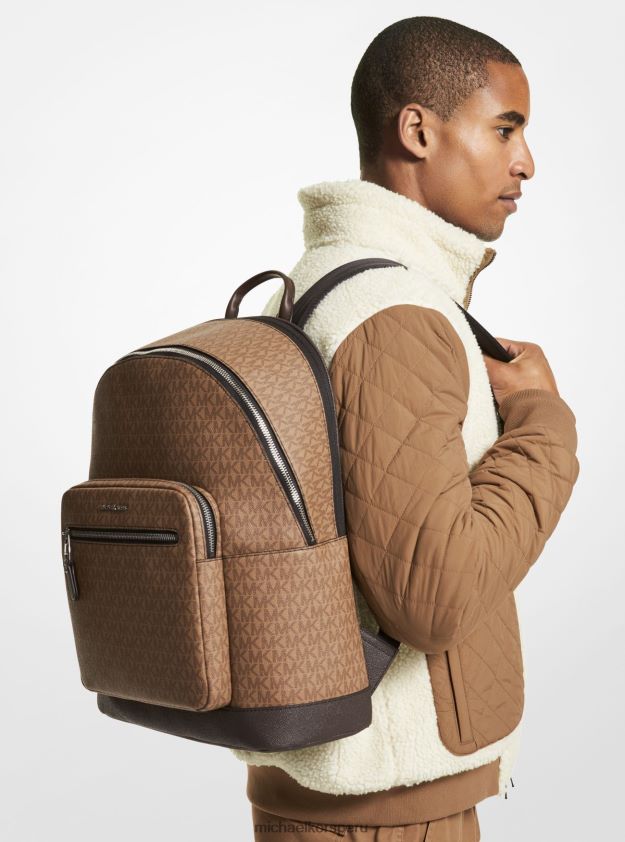 accesorios educacion fisica Michael Kors mujer mochila con logo Hudson cáscara 8FX48V1252