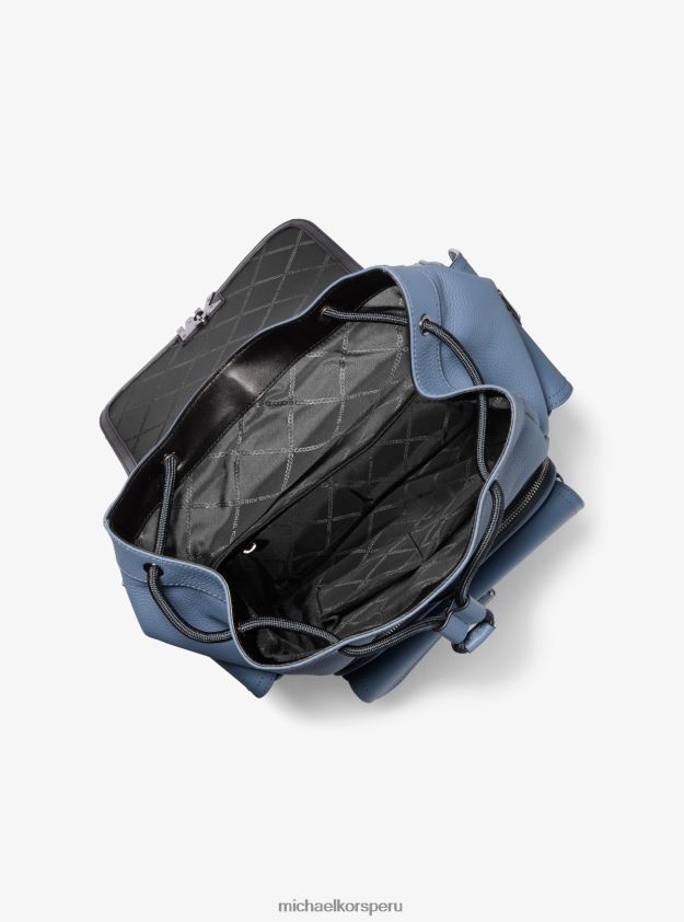 accesorios educacion fisica Michael Kors mujer mochila de cuero hudson mezclilla 8FX48V1251