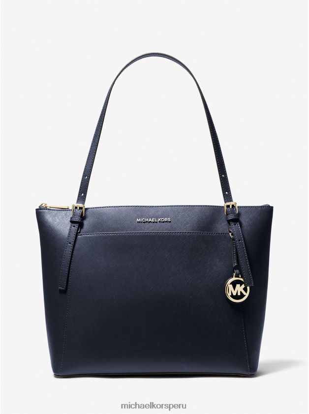 accesorios educacion fisica Michael Kors mujer bolso shopper Voyager grande de piel saffiano Armada 8FX48V1150