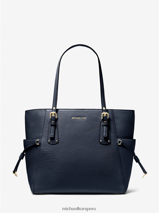 accesorios educacion fisica Michael Kors mujer bolso tote Voyager pequeño de piel granulada Armada 8FX48V1144