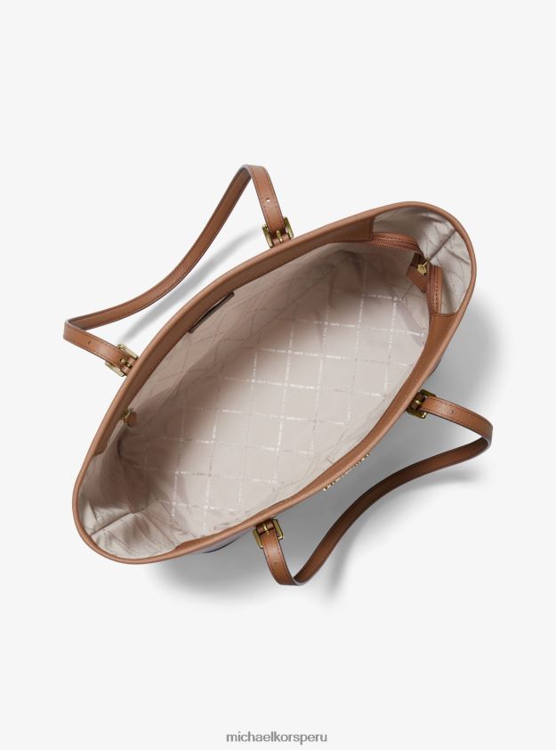 accesorios educacion fisica Michael Kors mujer jet set travel grande piel saffiano equipaje 8FX48V1096