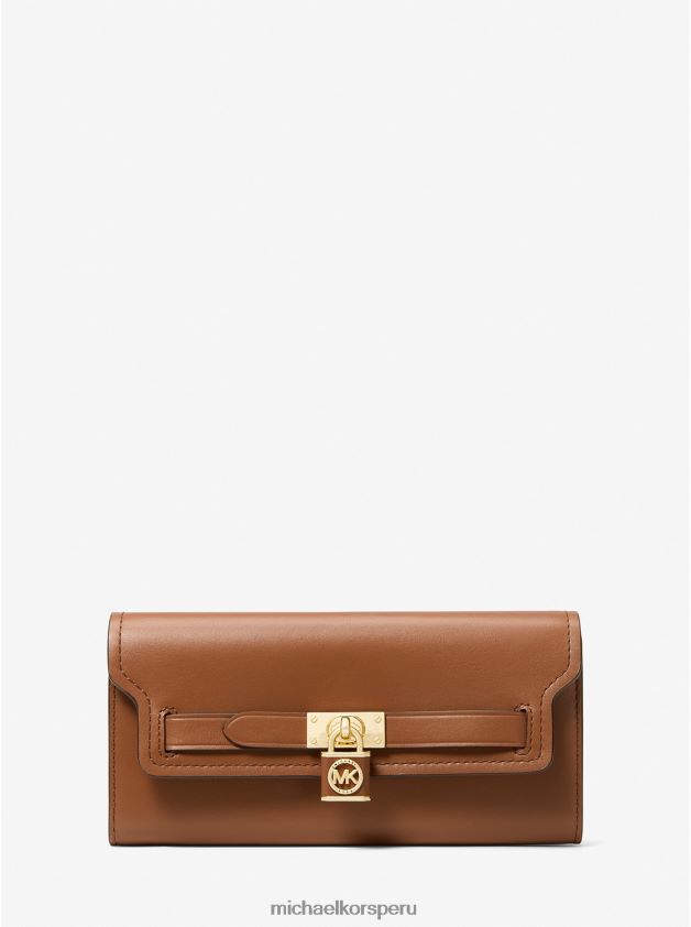 accesorios educacion fisica Michael Kors mujer cartera hamilton Legacy grande de piel equipaje 8FX48V1694