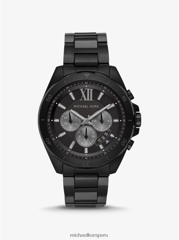 accesorios educacion fisica Michael Kors mujer reloj brecken extragrande en tono negro negro 8FX48V2424