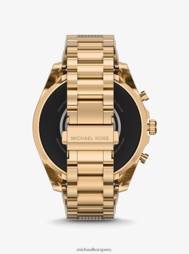 accesorios educacion fisica Michael Kors mujer reloj inteligente bradshaw pave gen 6 en tono dorado oro 8FX48V2354