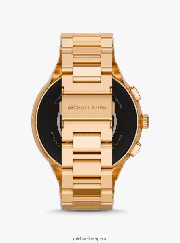 accesorios educacion fisica Michael Kors mujer reloj inteligente camille pave gen 6 en tono dorado Dos tonos 8FX48V2348