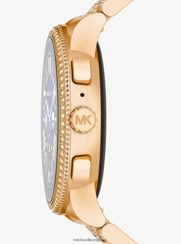 accesorios educacion fisica Michael Kors mujer reloj inteligente camille pave gen 6 en tono dorado oro 8FX48V2353