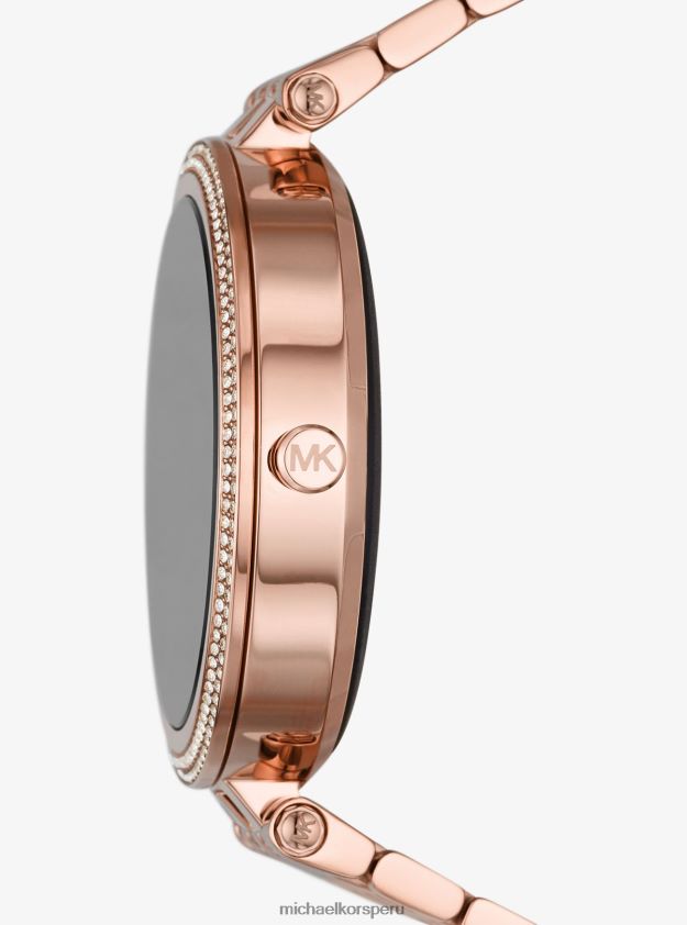 accesorios educacion fisica Michael Kors mujer reloj inteligente gen 5e darci pave en tono dorado rosa oro rosa 8FX48V2361
