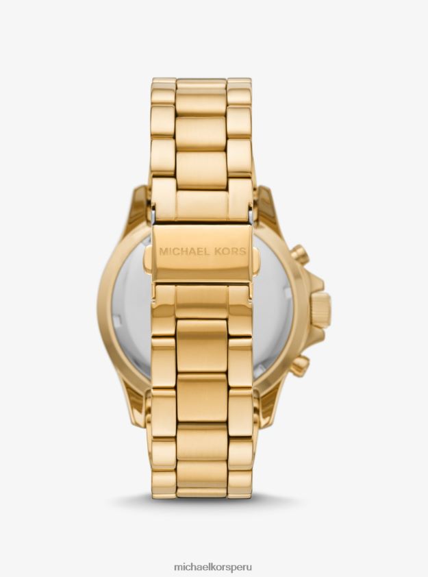 accesorios educacion fisica Michael Kors mujer reloj everest extragrande en tono dorado oro 8FX48V2405