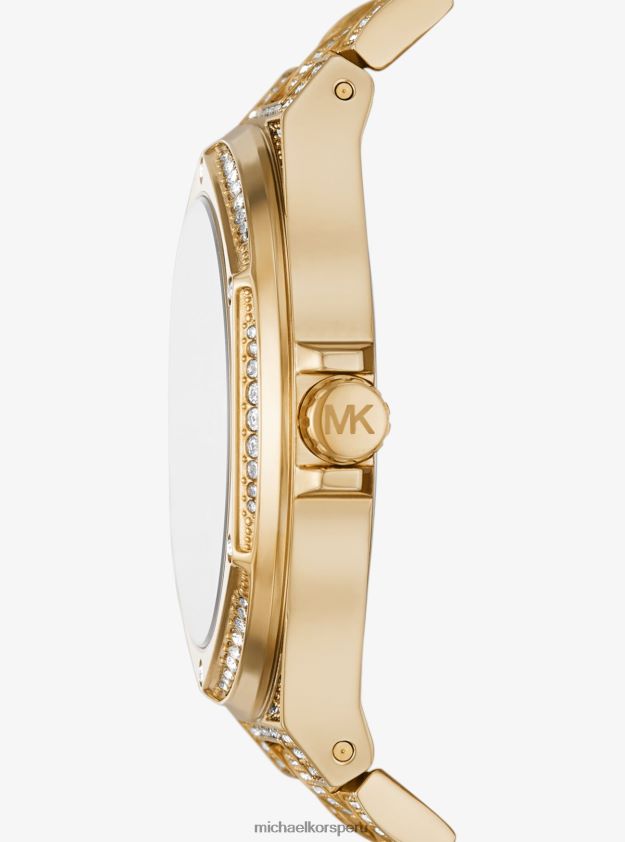 accesorios educacion fisica Michael Kors mujer reloj lennox extragrande en tono dorado oro 8FX48V2403