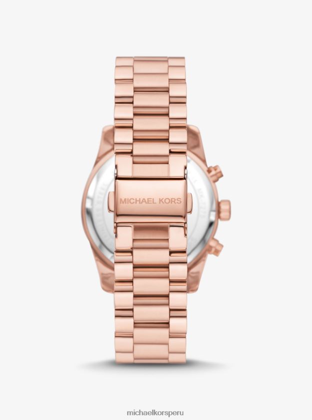 accesorios educacion fisica Michael Kors mujer reloj lexington pave en tono oro rosa oro rosa 8FX48V2365