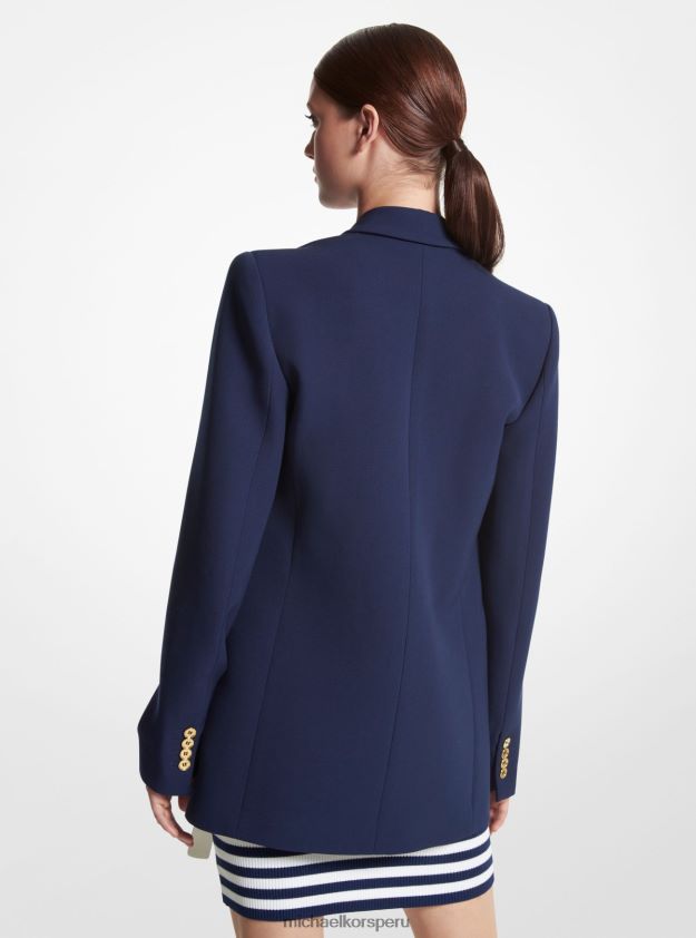 ropa educacion fisica Michael Kors mujer blazer cruzado de gabardina de lana de la colección Armada 8FX48V3558