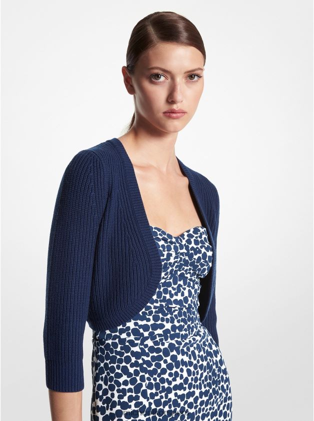 ropa educacion fisica Michael Kors mujer bolero de cachemir de colección Armada 8FX48V3565