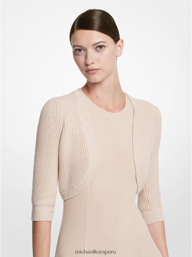 ropa educacion fisica Michael Kors mujer bolero de cachemir de colección fuerte 8FX48V3567