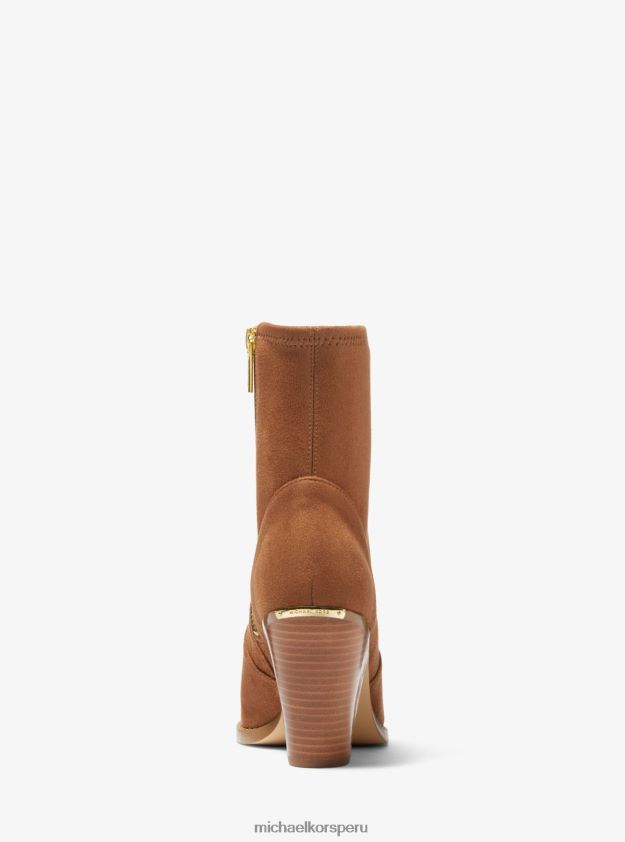 zapatos educacion fisica Michael Kors mujer botas Dover de ante sintético con tachuelas equipaje 8FX48V2107