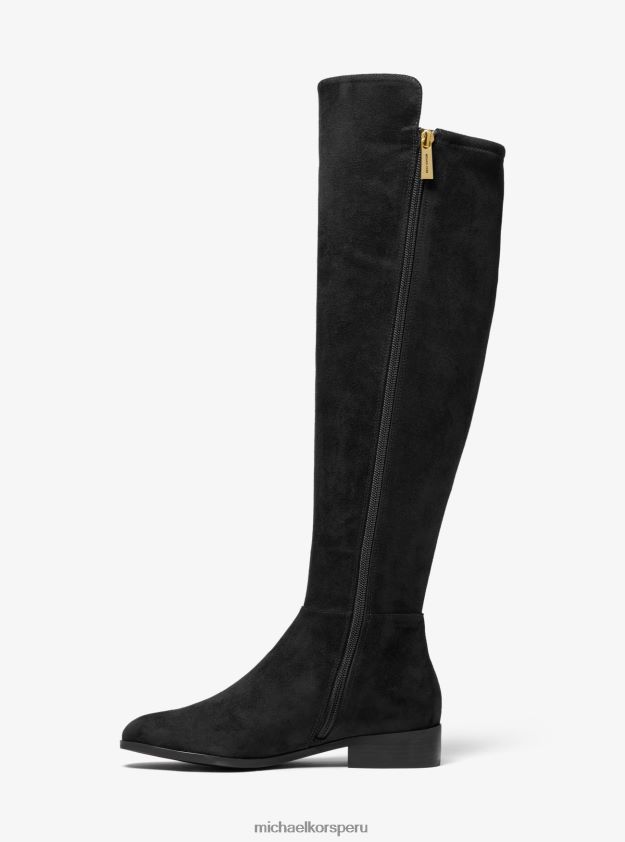 zapatos educacion fisica Michael Kors mujer botas por encima de la rodilla elásticas bromley negro 8FX48V2142