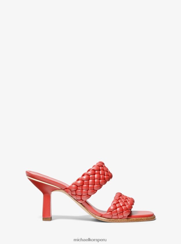 zapatos educacion fisica Michael Kors mujer mula trenzada amelia dalia 8FX48V2086