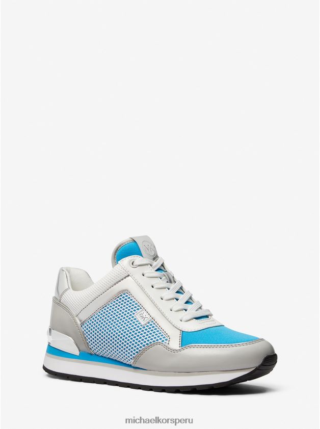 zapatos educacion fisica Michael Kors mujer entrenador de malla y buceo maddy cielo perfecto 8FX48V1787