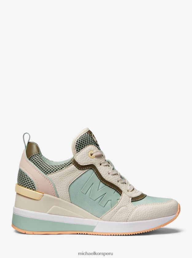 zapatos educacion fisica Michael Kors mujer entrenador de medios mixtos crista pl jade mlti 8FX48V1735