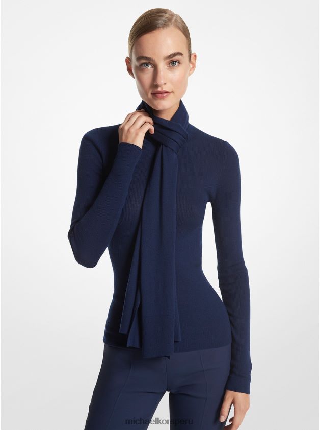 accesorios educacion fisica Michael Kors unisexo bufanda de cachemira de la colección Armada 8FX48V3393