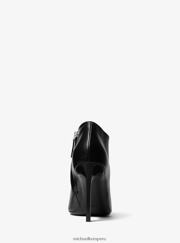 zapatos educacion fisica Michael Kors unisexo bota piel coleccion yasmine negro 8FX48V3843